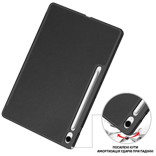 Фото - Чохол для планшету BeCover Flexible TPU Mate з кріпленням for Samsung Galaxy Tab S10 FE Plus (SM-X620/SM-X626) 13.1"" Black (715595)